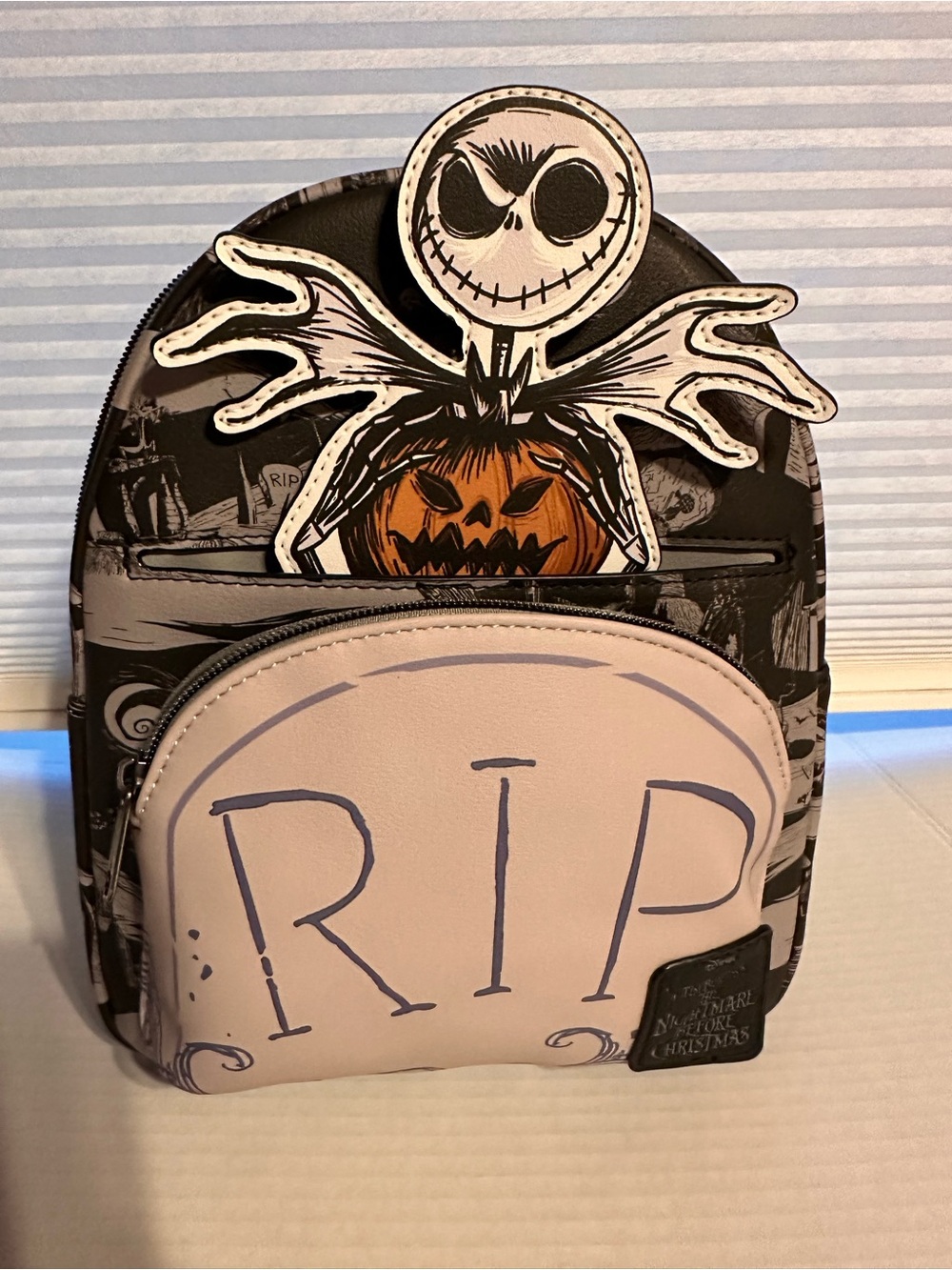 Jack The Pumpkin King mini Back Pack NWT